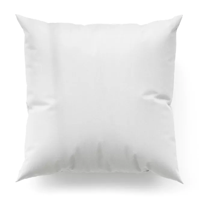 Poszewka szyta naturalno srebrna z gładkiej tkaniny przeplatanej błyszczącą lureksową nicią