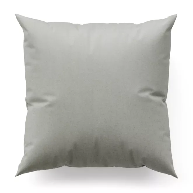 Poszewka na wymiar srebrna z tkaniny blackout zaciemniającej w 100% o naturalnej strukturze