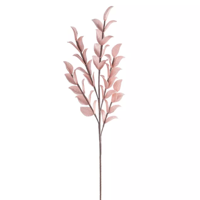 Kwiat sztuczny różowy z plastycznej pianki foamiran 95 cm