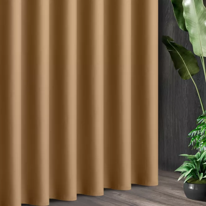 Tkanina zasłonowa zaciemniająca typu blackout, półmatowa