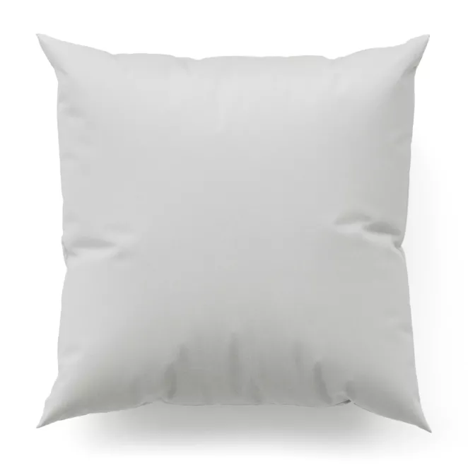 Poszewka szyta srebrna z tkaniny welwetowej zaciemniającej w 100%