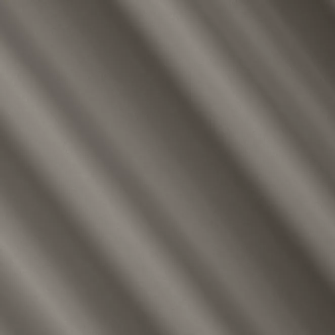 L149/1 Zasłona szyta na taśmie 5 cm beżowa z gładkiej tkaniny zaciemniającej typu dimout wykończona obciążnikiem