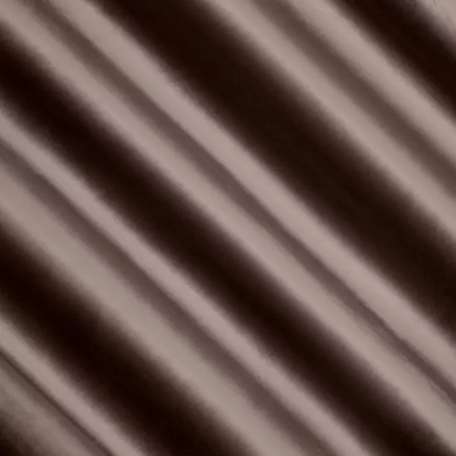 P277/29 Zasłona szyta na taśmie 5 cm ciemnobrązowa z miękkiej półmatowej tkaniny welwetowej