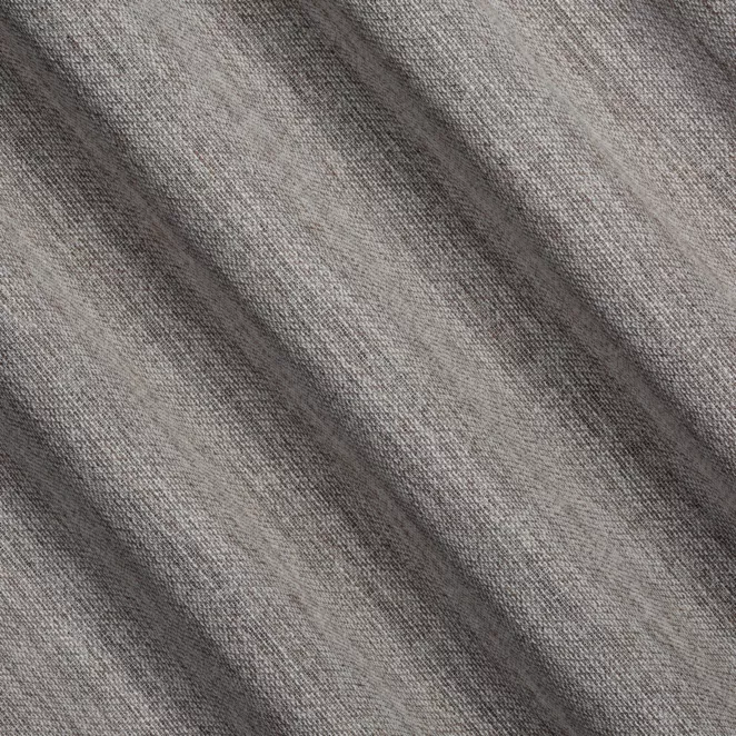 L127/3 Zasłona szyta na taśmie 5 cm beżowa o naturalnym splocie w melanżowych odcieniach