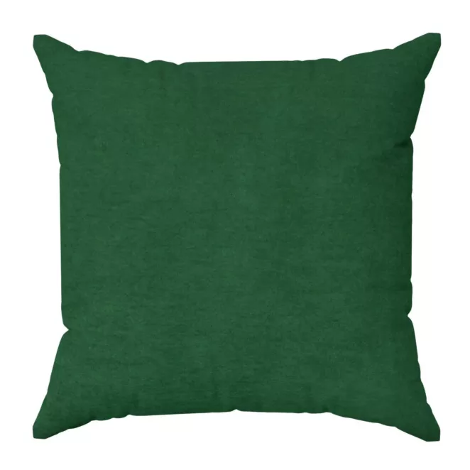 Poszewka szyta DORA - HIT jasnozielona z miękkiej tkaniny o welurowej strukturze