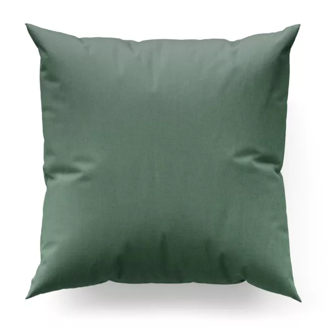 Poszewka na wymiar miętowa z tkaniny blackout zaciemniającej w 100% o naturalnej strukturze