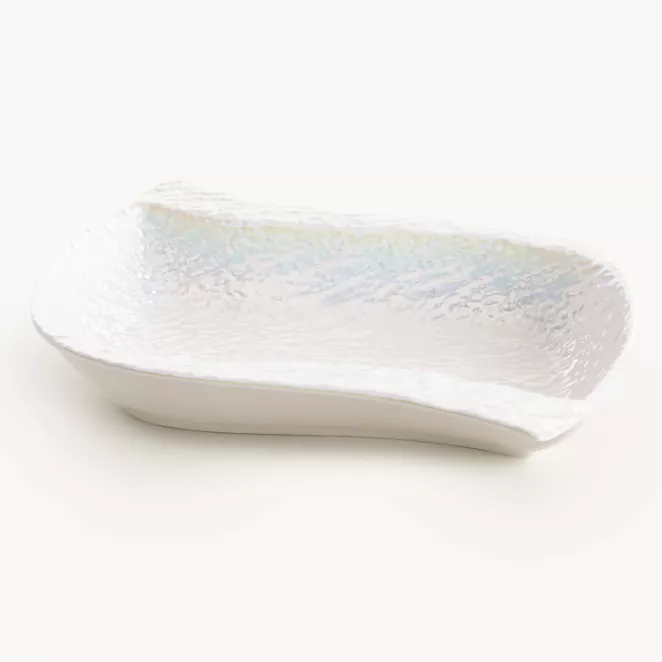 Misa ceramiczna zdobiona wypukłym wzorem NINA