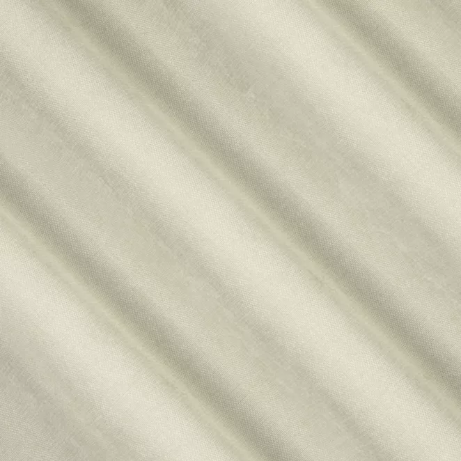 E34/2 Zasłona szyta na taśmie 5 cm ciemnokremowa z miękkiej w dotyku tkaniny szenilowej