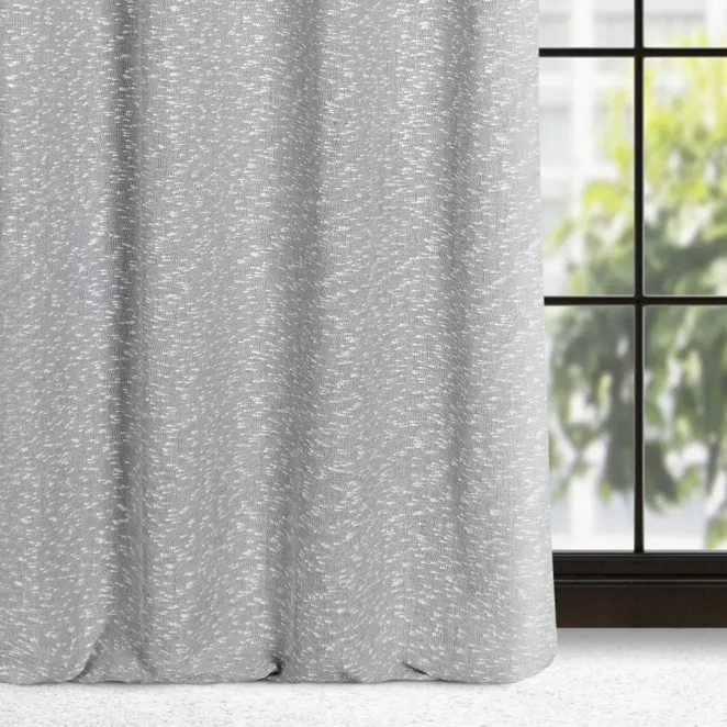 Zasłona stalowa w stylu eko 140x260 cm przelotka - SAND