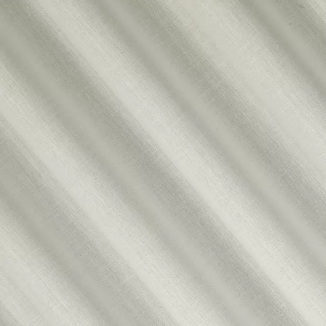 R219/3 Firana szyta na taśmie 5 cm naturalna z grubszej żorżety wykończonej obciążnikiem