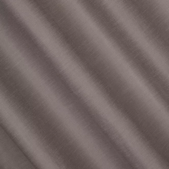 L130/13 Zasłona szyta na taśmie 5 cm popielata o naturalnym, gęstym splocie w stylu eko