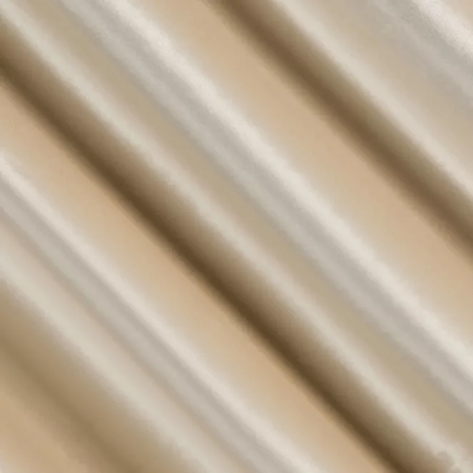 R235/1 Zasłona szyta na taśmie 5 cm ciemnokremowa z miękkiej półmatowej tkaniny welwetowej