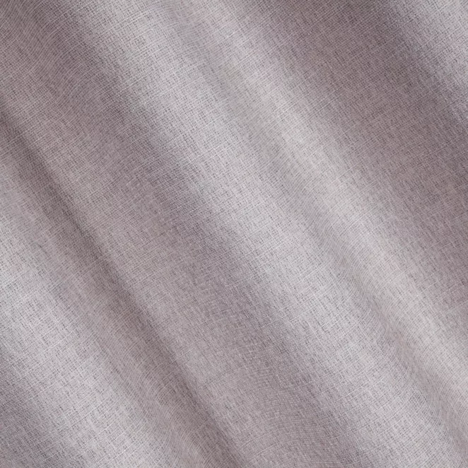 R171/2 Zasłona szyta na taśmie 5 cm GEONOA pudrowo różowa z miękkiej tkaniny o naturalnym charakterze z widocznym ozdobnym splotem