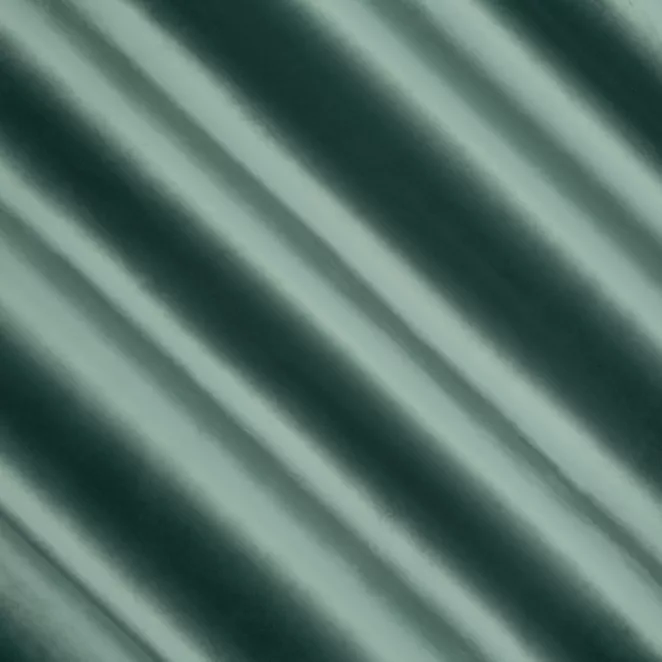 P277/39 Zasłona szyta na taśmie 5 cm ciemnomiętowa z miękkiej półmatowej tkaniny welwetowej