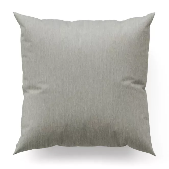 Poszewka szyta naturalna z miękkiej tkaniny z efektem melanżu