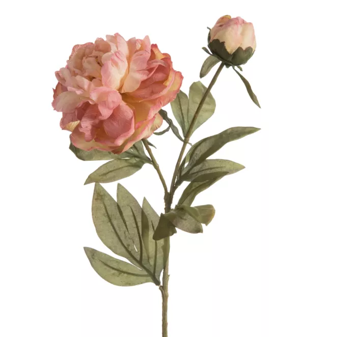 PIWONIA Sztuczny kwiat do salonu