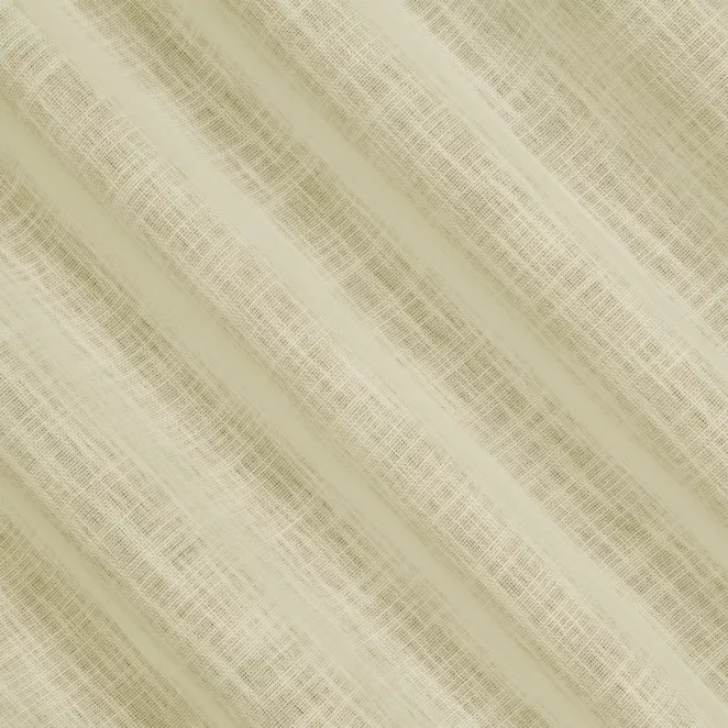 E41/11 Zasłona szyta na taśmie 5 cm kremowa o naturalnym, luźnym splocie w stylu eko