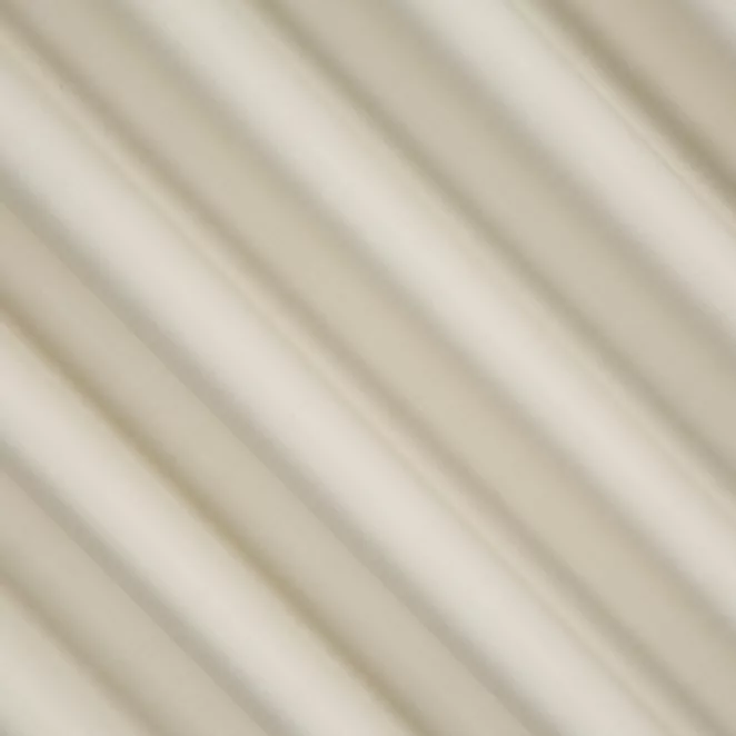 L156/4 Zasłona szyta na taśmie 5 cm kremowa z miękkiej tkaniny o naturalnym splocie w stylu ekologicznym