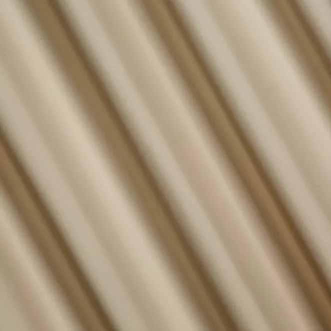 P208/4 Zasłona szyta na taśmie 5 cm pomarańczowa z matowej gładkiej tkaniny