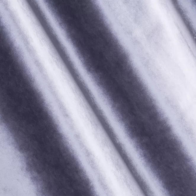 M147/15 Zasłona szyta na taśmie 5 cm SAFARI jasnofioletowa z miękkiej welwetowej tkaniny z połyskiem