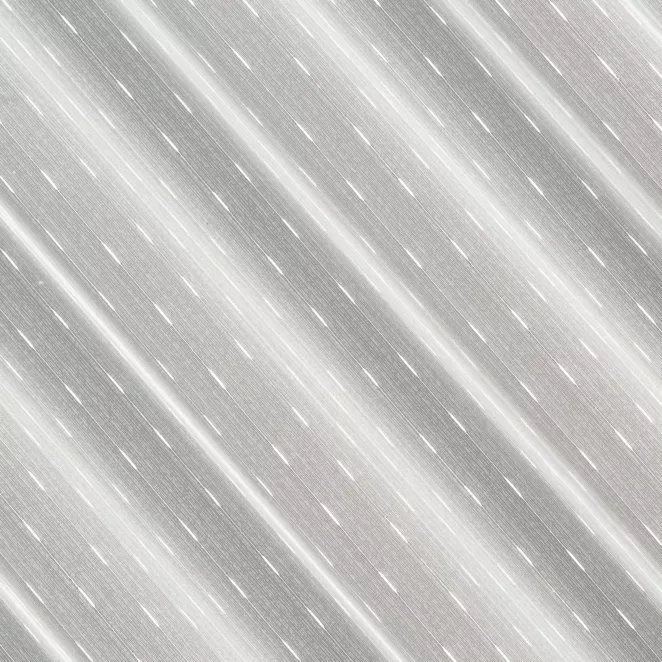 R220/8 Firana szyta na taśmie 5 cm kremowa z matowej tkaniny z efektem pionowych prążków, wykończona obciążnikiem