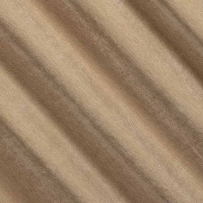 L194/13 Zasłona szyta na taśmie 5 cm beżowa z miękkiej w dotyku tkaniny szenilowej