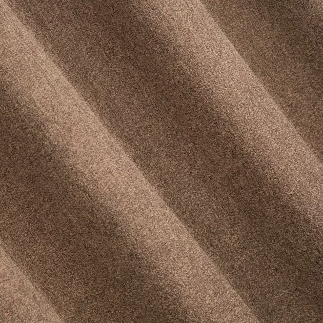 M228/9 Zasłona szyta na taśmie 5 cm miedziana z eleganckiej błyszczącej tkaniny