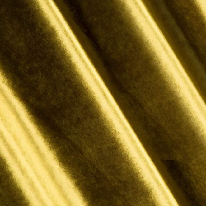 M147/22 Zasłona szyta na taśmie 5 cm SAFARI oliwkowa z miękkiej welwetowej tkaniny z połyskiem