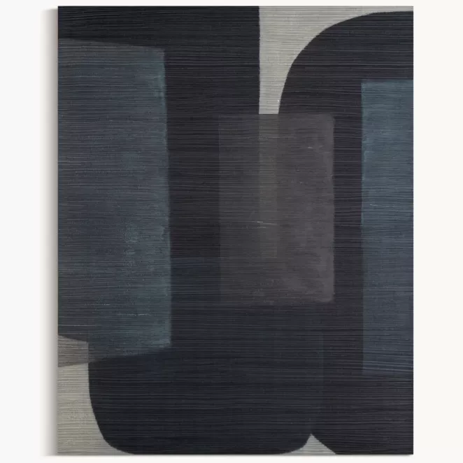 Abstrakcyjny obraz ręcznie malowany na płótnie