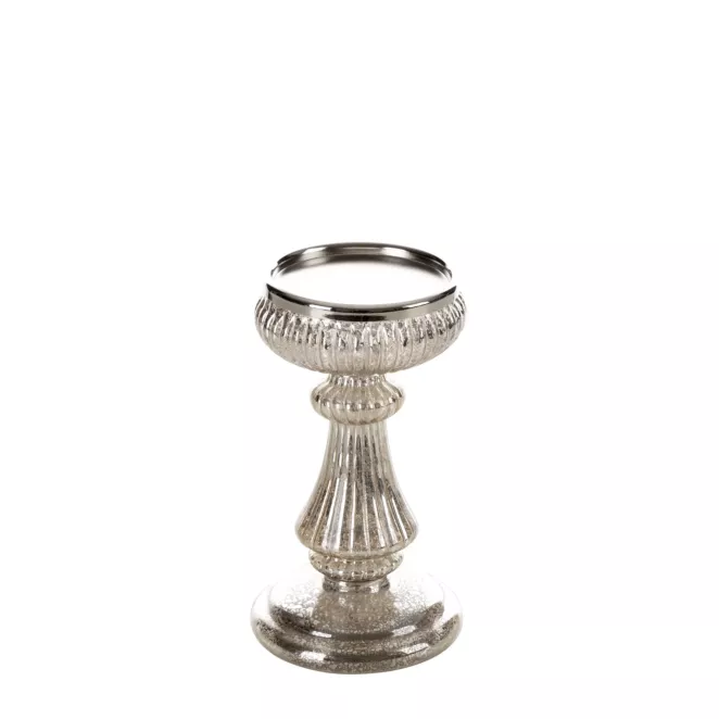 Świecznik dekoracyjny z wbudowanymi światełkami LED