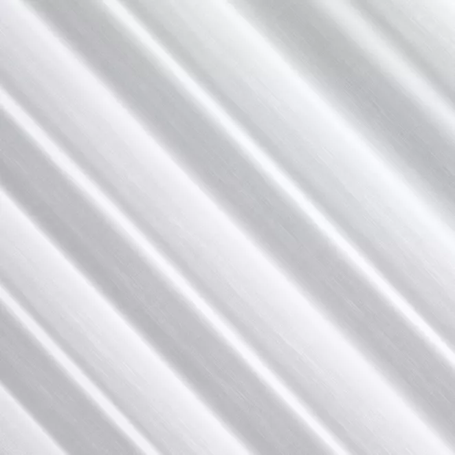 E117/2 Firana szyta na taśmie 5 cm biała z matowej tkaniny wykończonej obcążnikiem