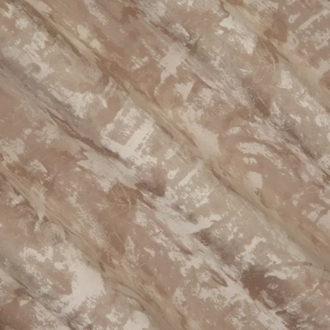 L150/2 Zasłona szyta na taśmie 5 cm pudrowo różowa miękka z dodatkiem bawełny i nieregularnym wzorem