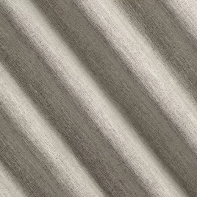 R225/7 Zasłona szyta na taśmie 5 cm beżowa z tkaniny o naturalnym splocie z efektem melanżu