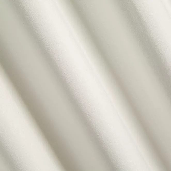 H167/2 Zasłona szyta na taśmie 5 cm VISCAYA kremowa z melanżowej i miłej w dotyku tkaniny Italissima