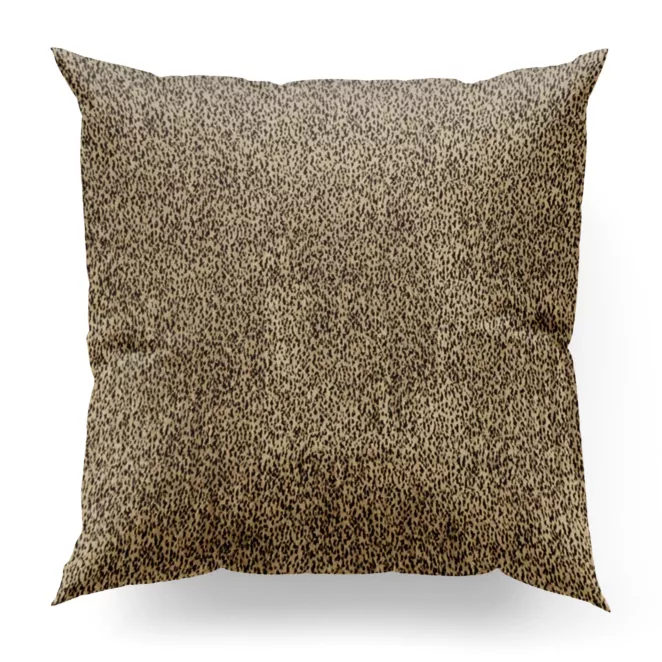 Poszewka szyta czarno złota z welwetowej tkaniny obiciowej w drobny wzór, w stylu glamour Italissima Eva Minge