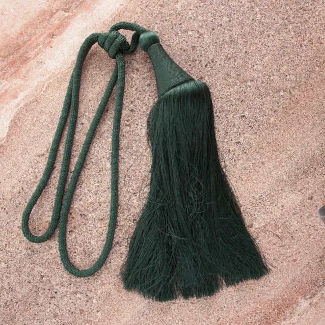 Dekoracyjny sznur do zasłon KAJA upinacz z ozdobnym chwostem