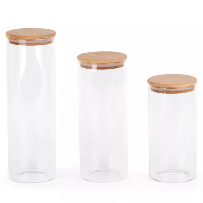 Komplet POLA 3 szt pojemników do przechowywania