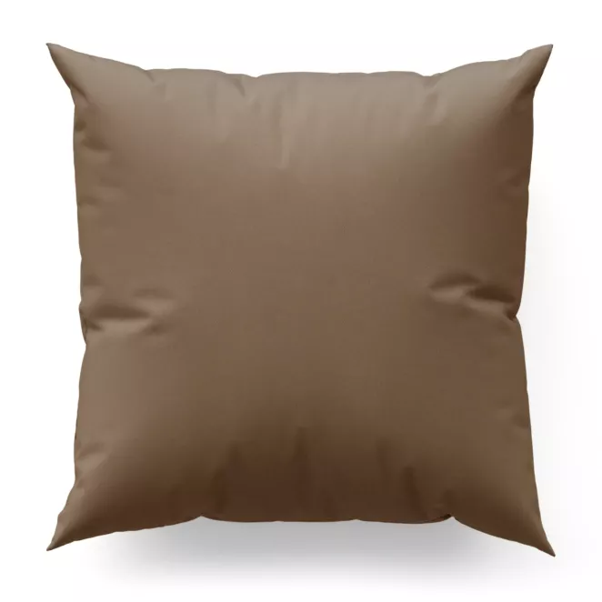 Poszewka szyta jasnobrązowa z tkaniny trudnopalnej, zaciemniającej, typu blackout