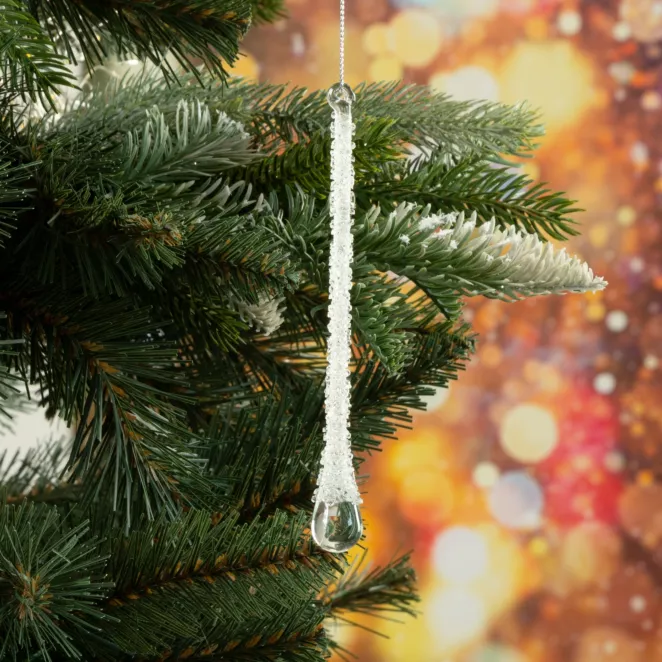 Sopel - szklana zawieszka choinkowa