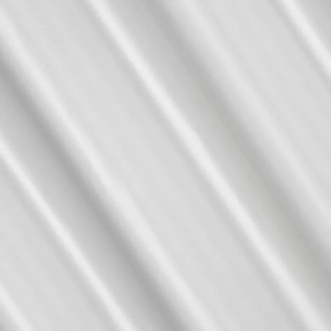 M191/1 Firana szyta na taśmie 5 cm biała z delikatnej, połyskującej tkaniny wykończonej obciążnikiem