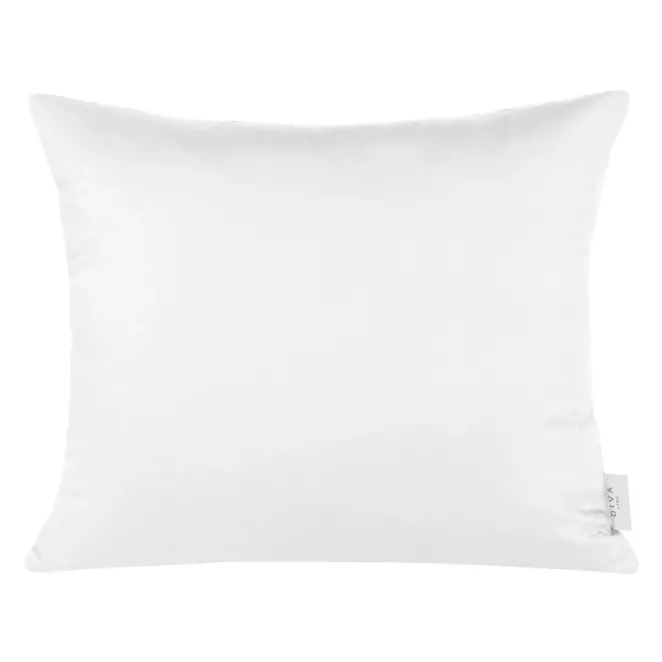 Poszewka na poduszkę 50x70 cm z satyny bawełnianej biała DINA