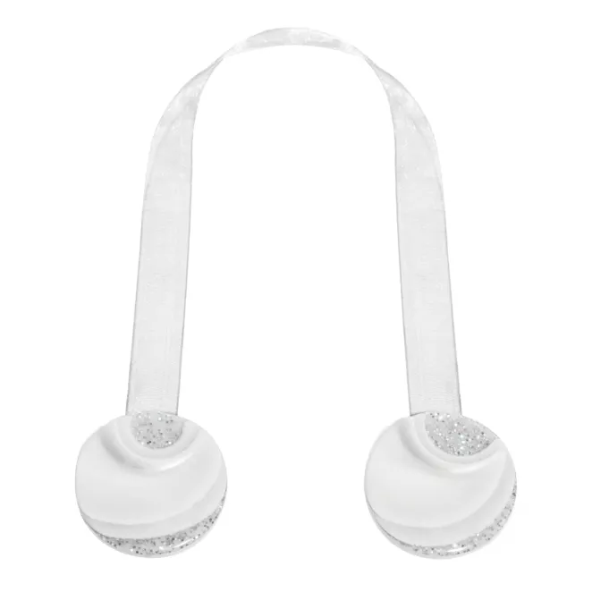 Zestaw 2 sztuk upinaczy do zasłon dekoracyjnych z magnesem