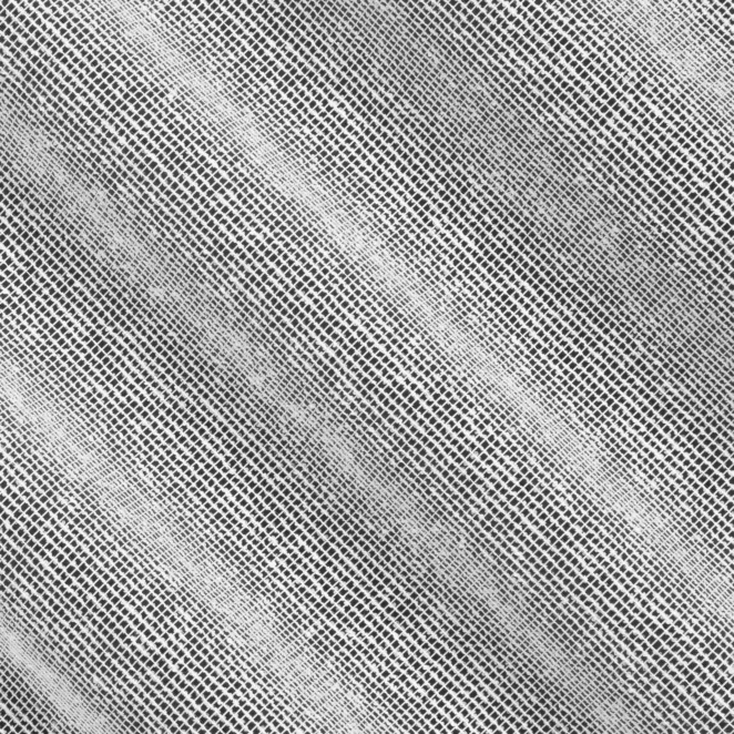 M201/1 Firana szyta na taśmie 5 cm biała siatka w stylu eko z efektem bukli wykończona obciążnikiem