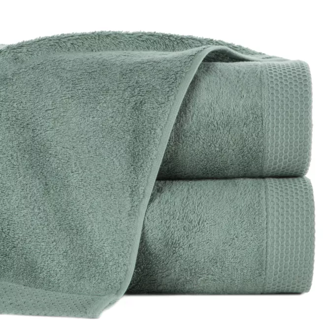 Ręcznik kąpielowy 70x140 cm bawełniany kolor miętowy 500 g/m2 HARMONY