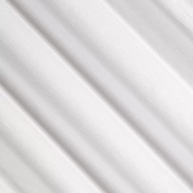 E118/3 Zasłona szyta na taśmie 5 cm kremowa z tkaniny strukturalnej z delikatnym połyskiem