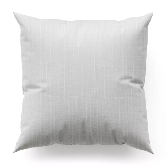 Poszewka szyta naturalna z miękkiej, matowej tkaniny w stylu eko o naturalnym splocie