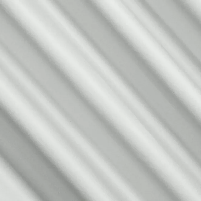 L195/3 Zasłona szyta na taśmie 5 cm platynowa z dwustronnej tkaniny zaciemniającej 100% blackout