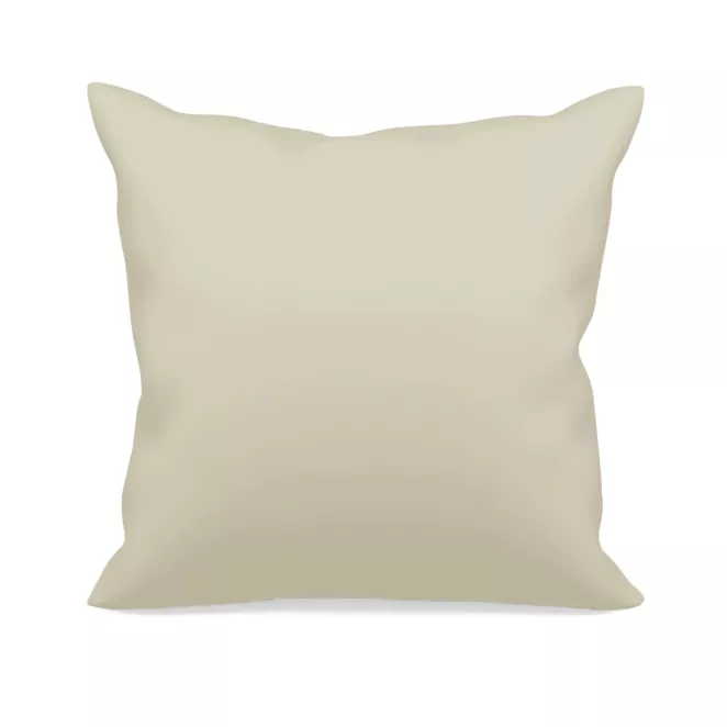 Poszewka szyta ADESSA kremowa z miękkiej tkaniny o welurowej strukturze