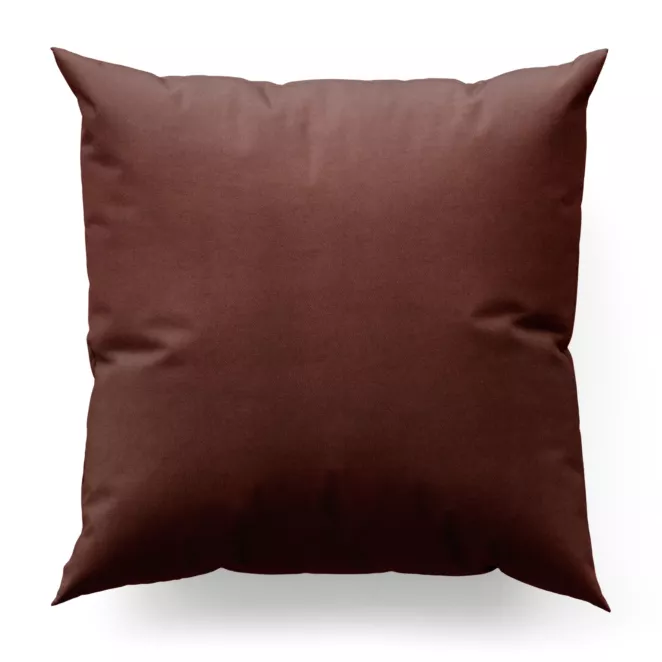 Poszewka szyta DORA - HIT wrzosowa z miękkiej tkaniny o welurowej strukturze