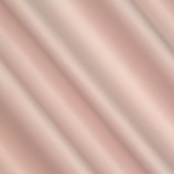 P277/7 Zasłona szyta na taśmie 5 cm jasnoróżowa z miękkiej półmatowej tkaniny welwetowej